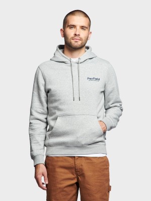 Penfield Hudson Script Men Hoodie Grey | P-9516824