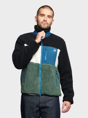 Penfield P Bear Borg Men Fleece Jacket Multicolor | P-4092618