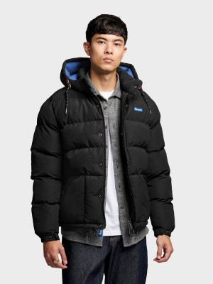 Penfield Penfield Bowerbridge Men Coat Black | P-9254810