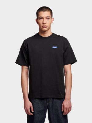 Penfield Penfields Men Original Logo Men T Shirts Black | P-7408256