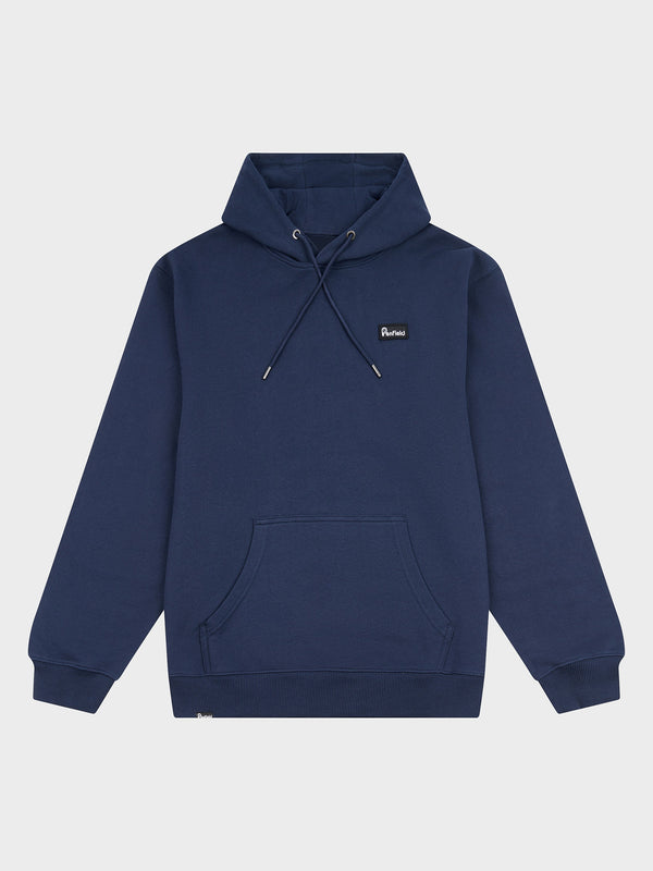 Penfield Badge Men Hoodie Navy Blue | P-6407513