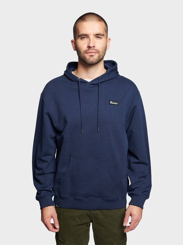 Penfield Badge Men Hoodie Navy Blue | P-6407513