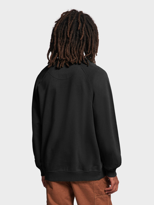 Penfield Badge Men Sweater Black | P-1293654