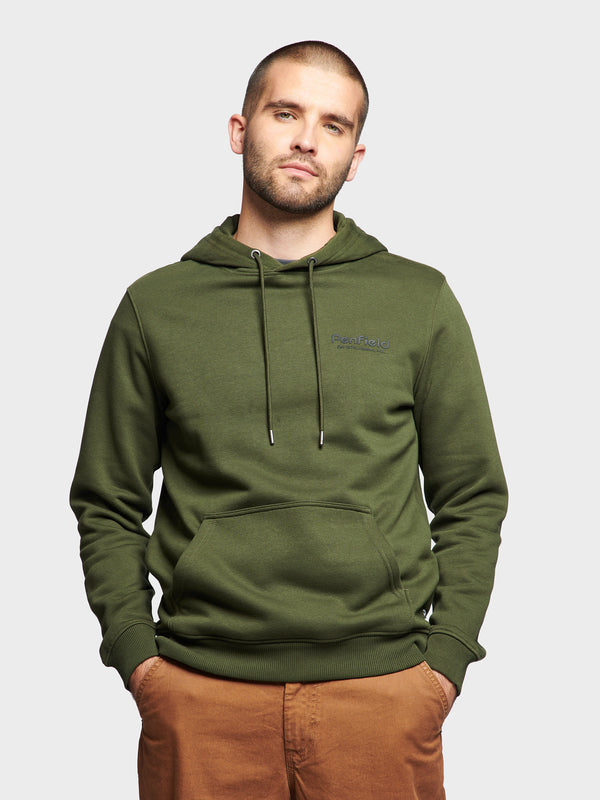 Penfield Hudson Script Men Hoodie Dark Green | P-0481325