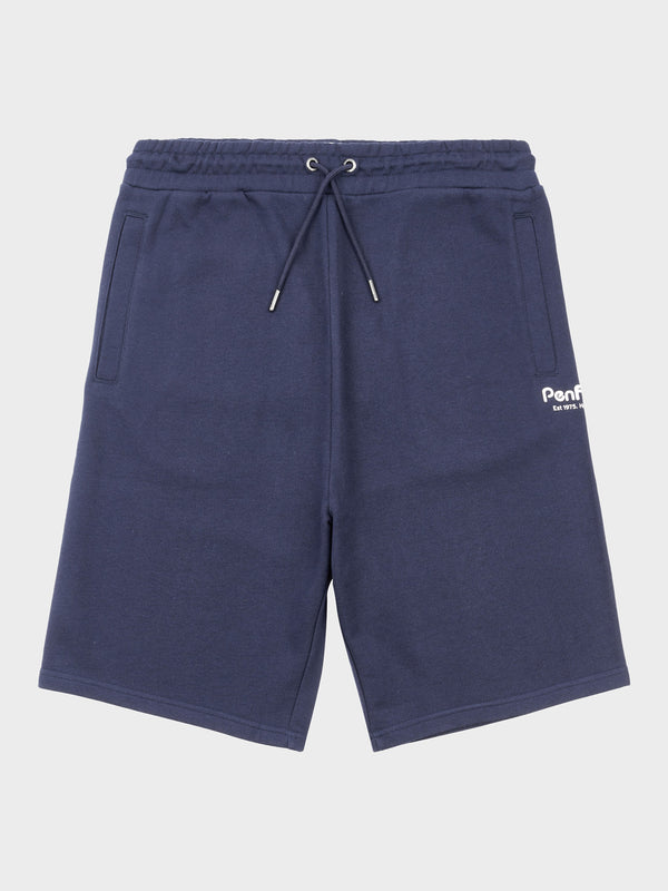 Penfield Hudson Script Men Shorts Navy Blue | P-8064153