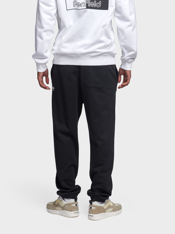 Penfield Hudson Script Men Sweatpants Black | P-6439128