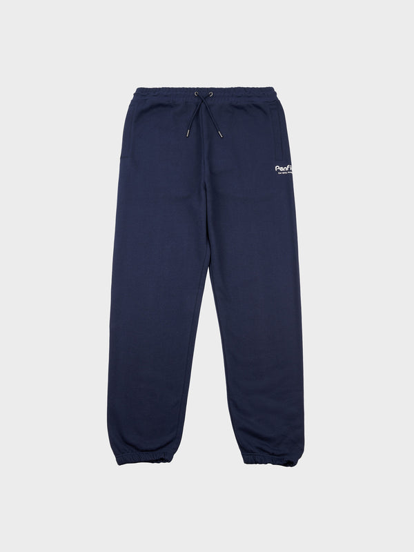 Penfield Hudson Script Men Sweatpants Navy Blue | P-3078542