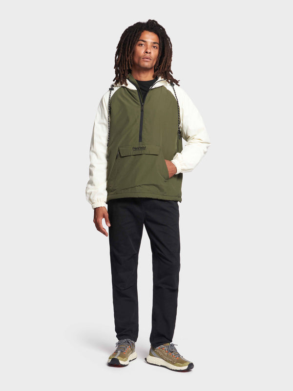 Penfield Hudson Script Men Windbreaker Dark Green | P-0576983