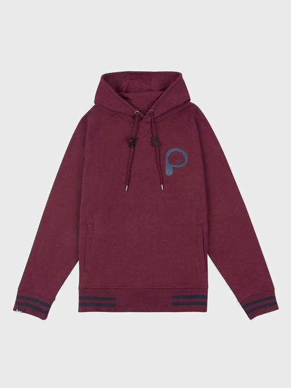 Penfield Large P Bear Chest Print Men Hoodie Fuchsia | P-8605721