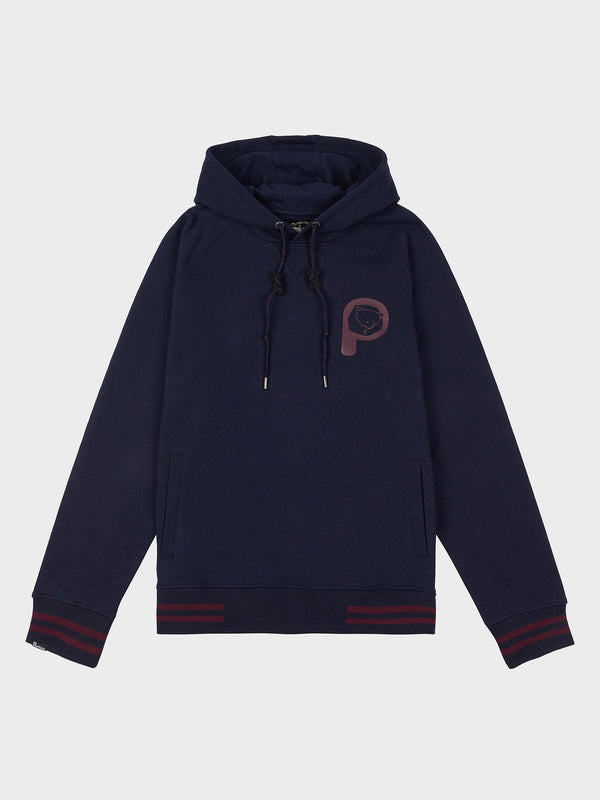 Penfield Large P Bear Chest Print Men Hoodie Navy Blue | P-9453710