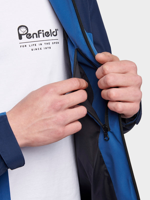 Penfield Lightweight Water Resistant Men Lightweight Jackets Navy Blue | P-3491608