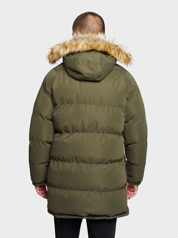 Penfield P Bear Men Puffer Jacket Dark Green | P-9410837