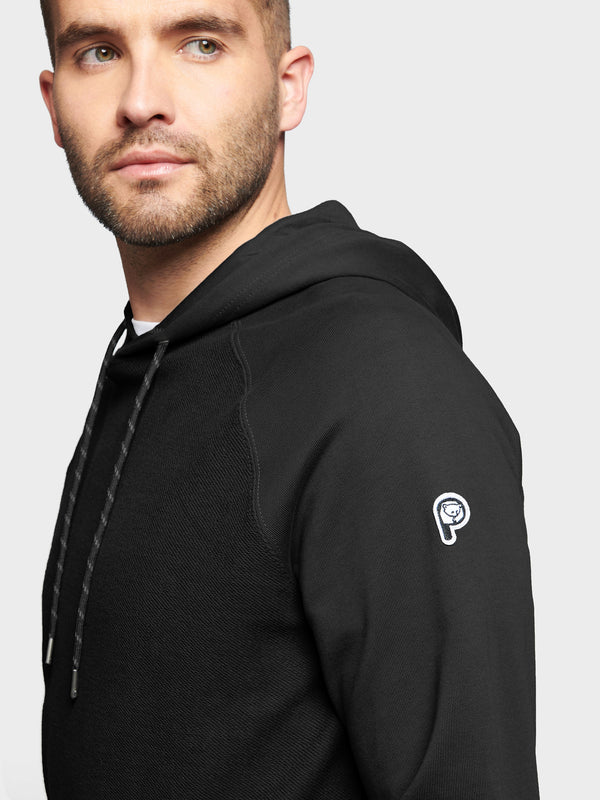 Penfield P Bear Reverse Loopback Men Hoodie Black | P-2071986