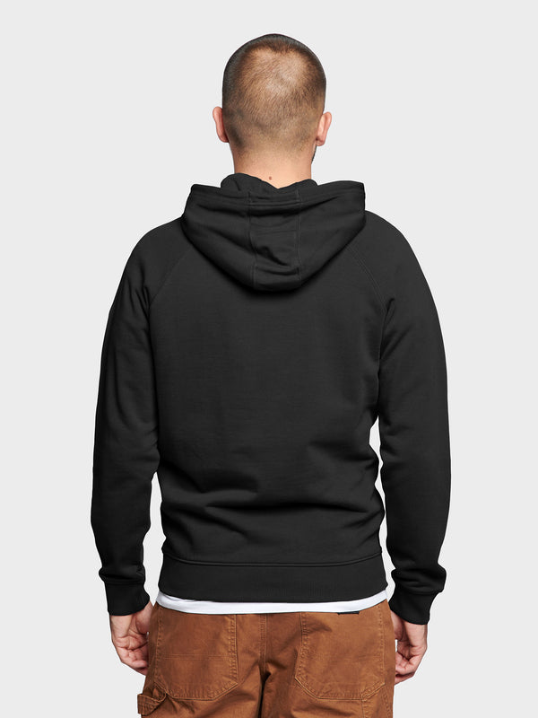 Penfield P Bear Reverse Loopback Men Hoodie Black | P-2071986