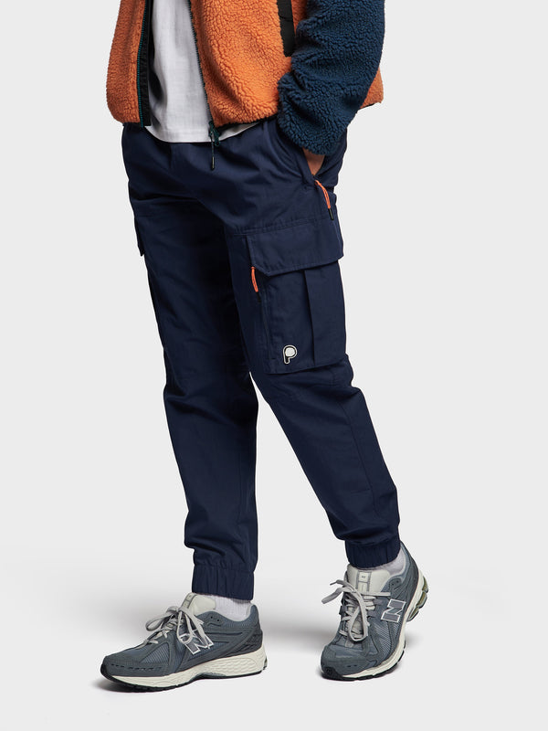 Penfield P Bear Water Resistant Men Cargo Pants Navy Blue | P-8472310