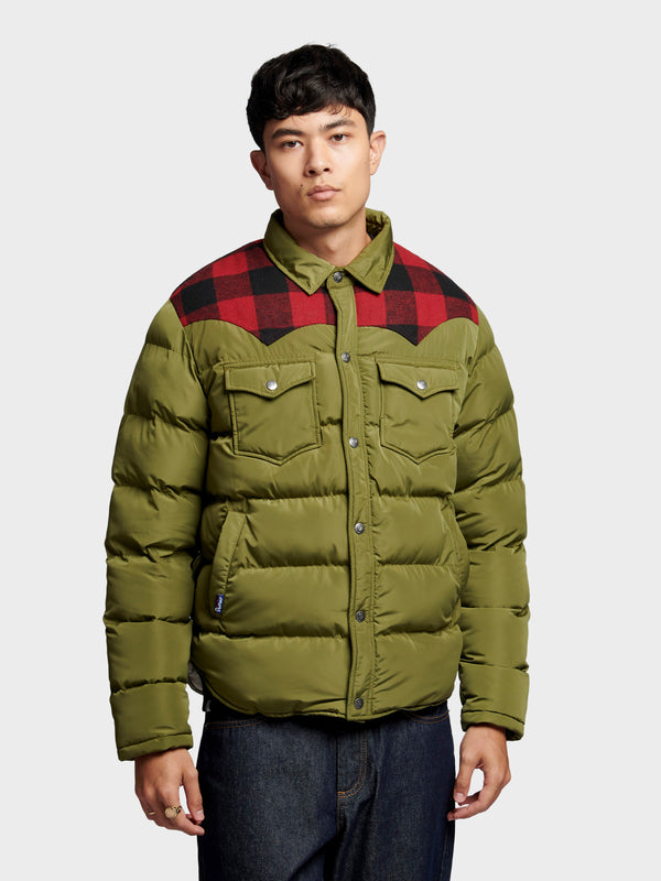 Penfield Penfield Rockford Men Jackets Olive | P-1578692