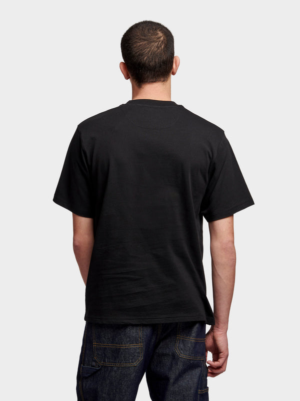 Penfield Penfields Men Original Logo Men T Shirts Black | P-7408256