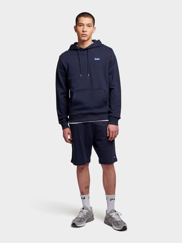 Penfield Relaxed Fit Original Logo Men Hoodie Blue | P-3570926