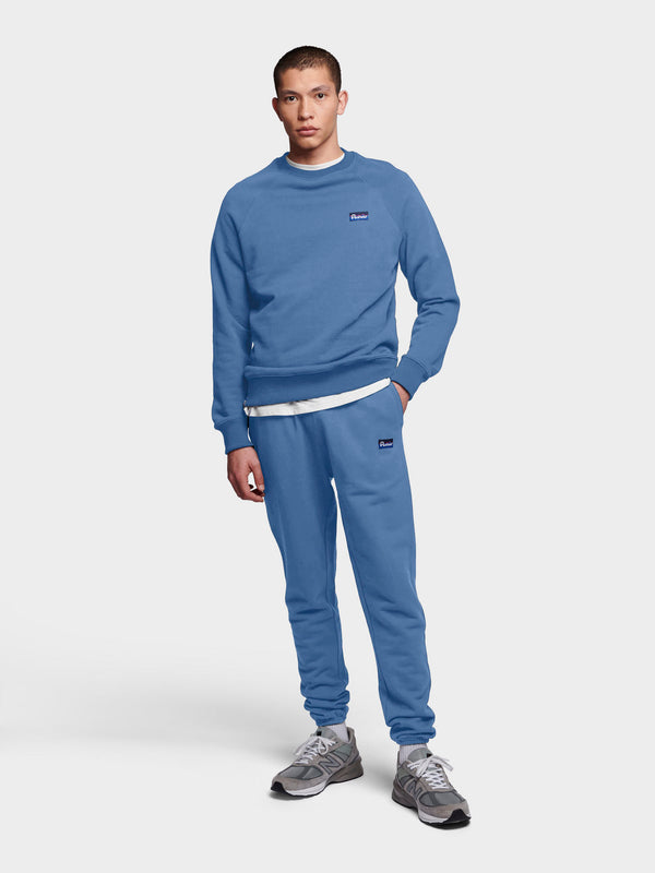 Penfield Relaxed Fit Original Logo Men Joggers Blue | P-2104539