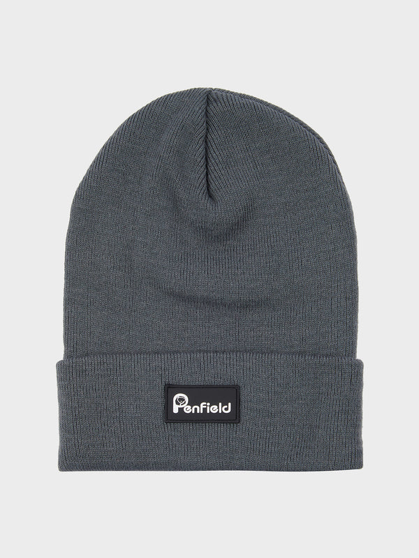 Penfield Reverse Badge Men Beanie Grey | P-3468015