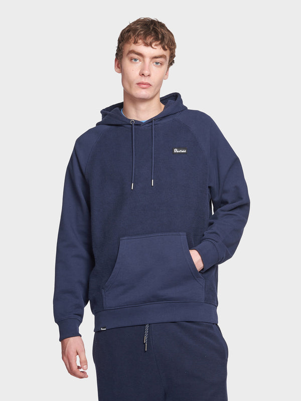 Penfield Reverse Loopback Men Hoodie Navy Blue | P-8265031