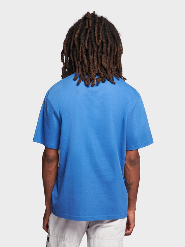 Penfield Script Men T Shirts Deep Blue | P-4273985