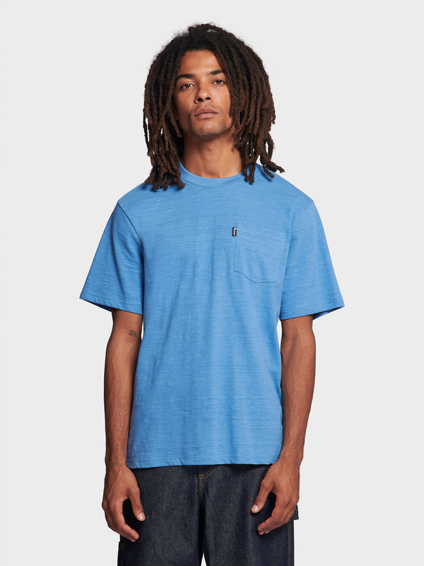 Penfield Slub Pocket Men T Shirts Blue | P-3469051