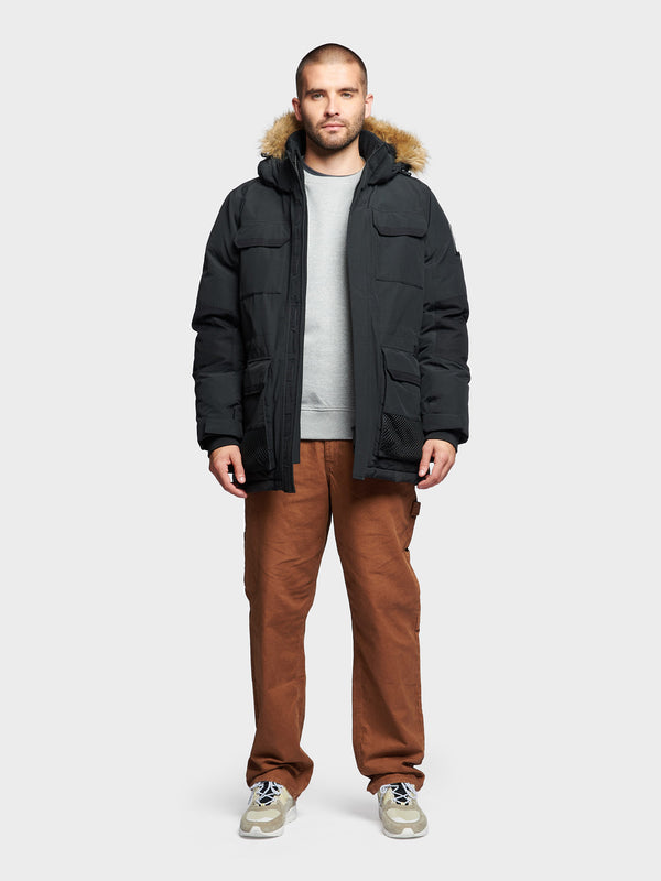 Penfield Ultimate Men Parka Jackets Black | P-3845106