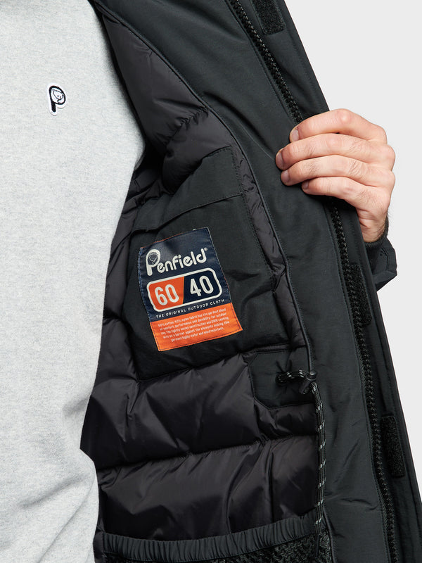 Penfield Ultimate Men Parka Jackets Black | P-3845106